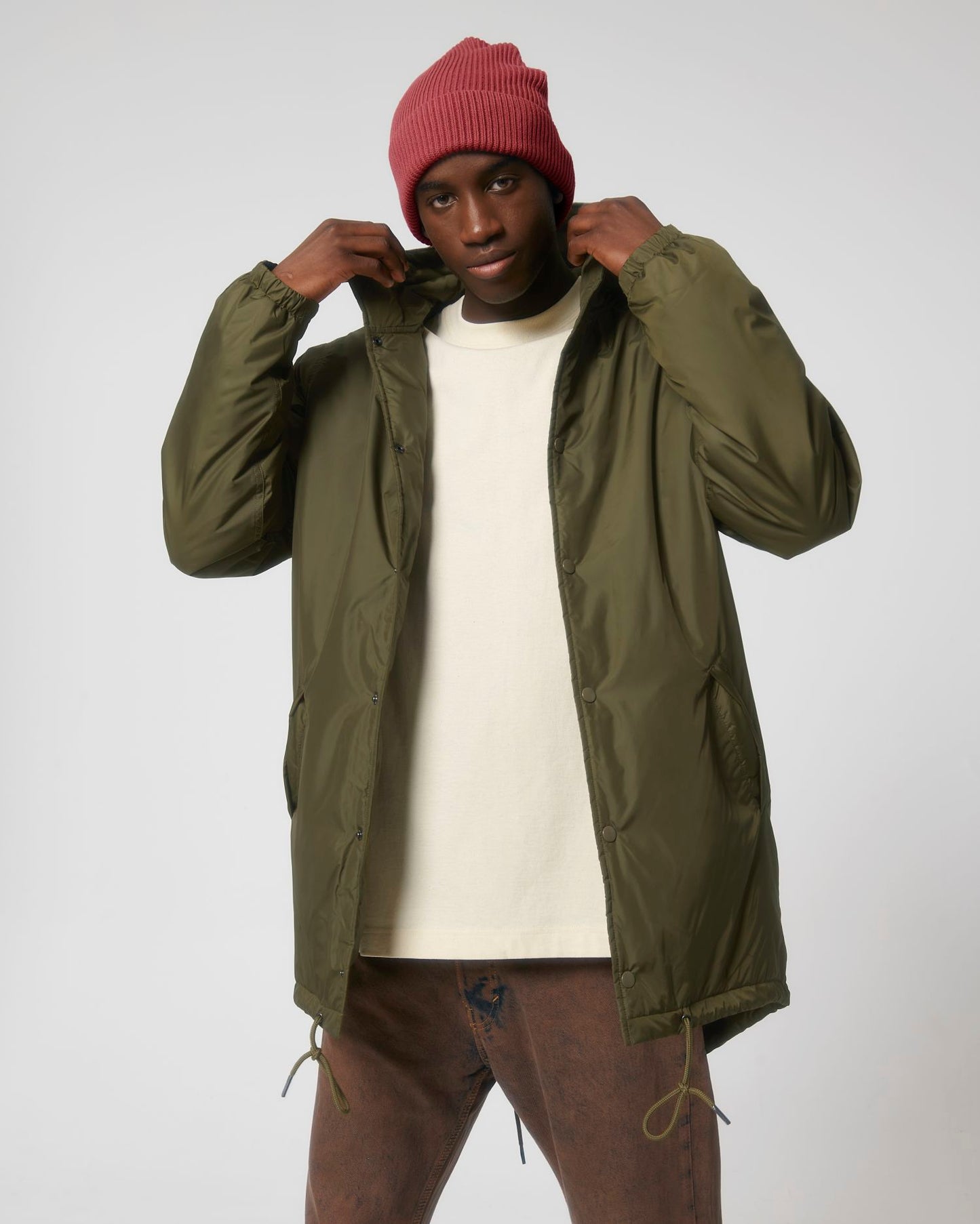 Padded Parker - British Khaki