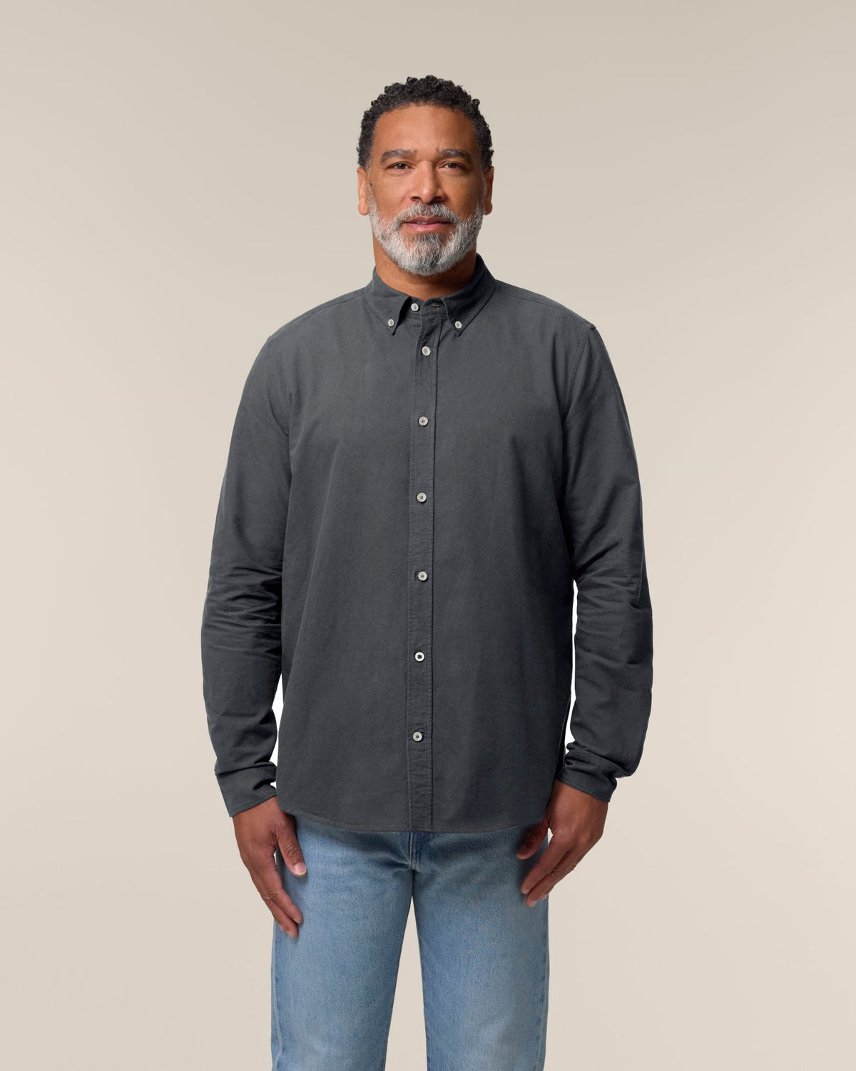 Stanley Oxford Shirt - Anthracite