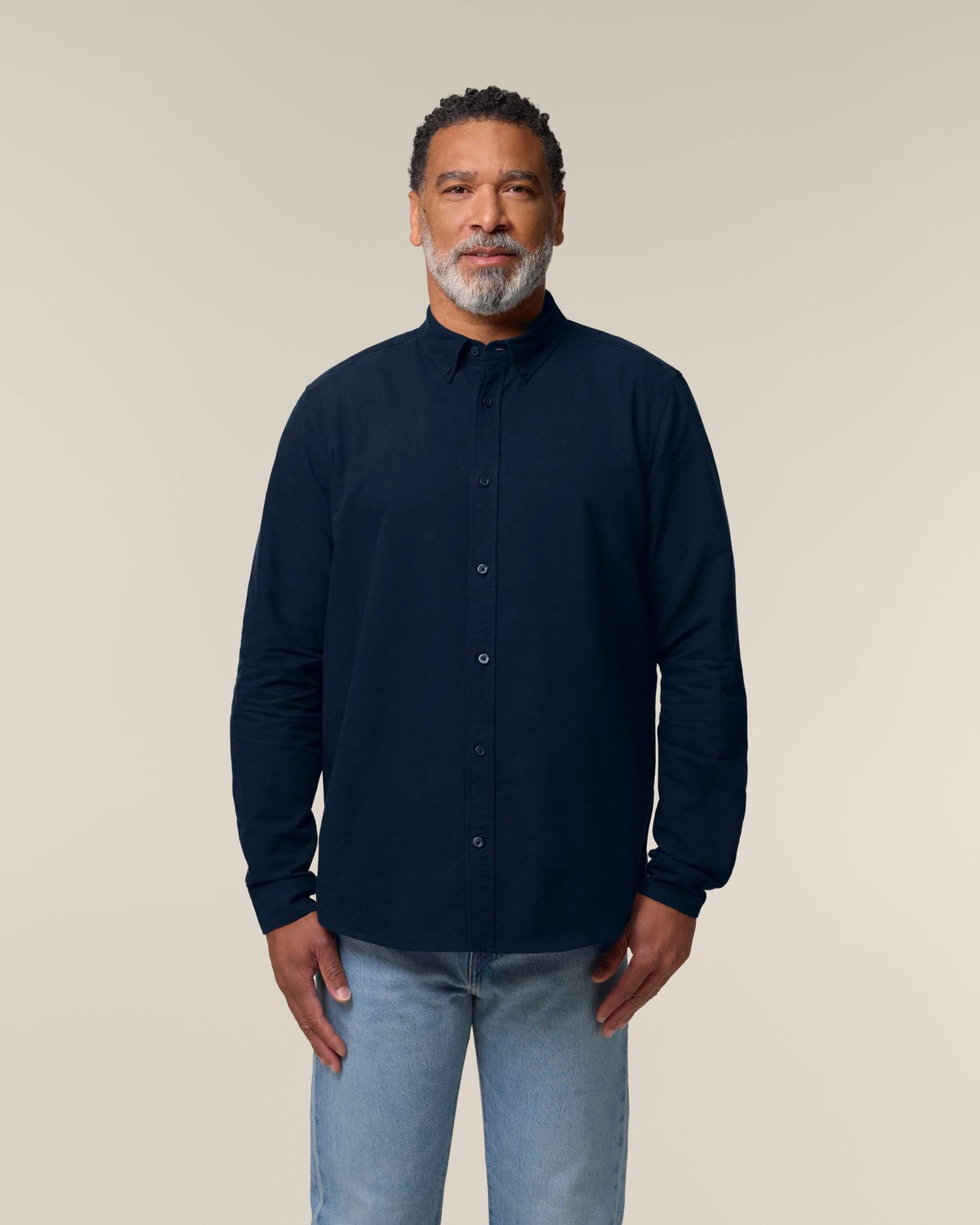 Stanley Oxford Shirt - French Navy