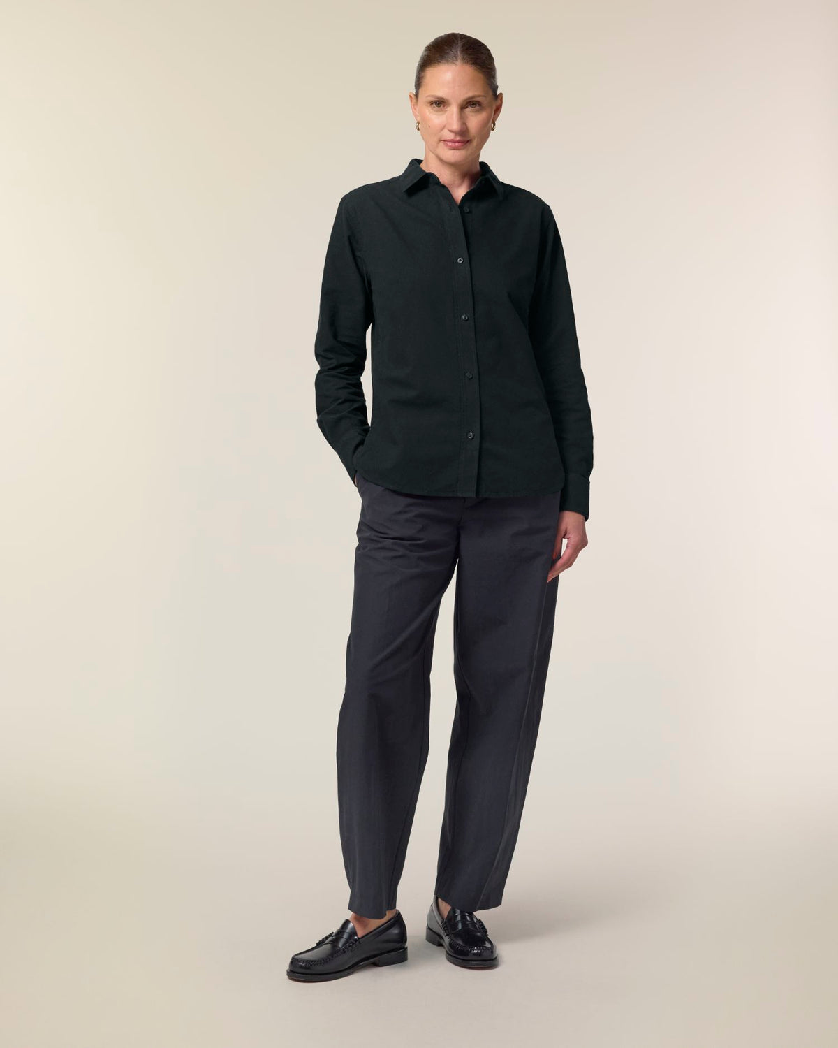 Stella Oxford Shirt - Black