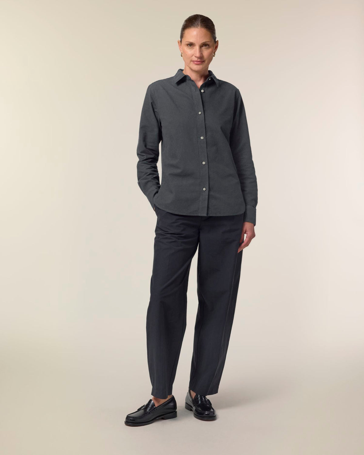 Stella Oxford Shirt - Anthracite
