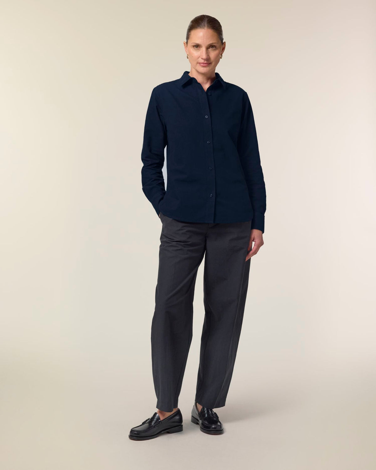 Stella Oxford Shirt - French Navy