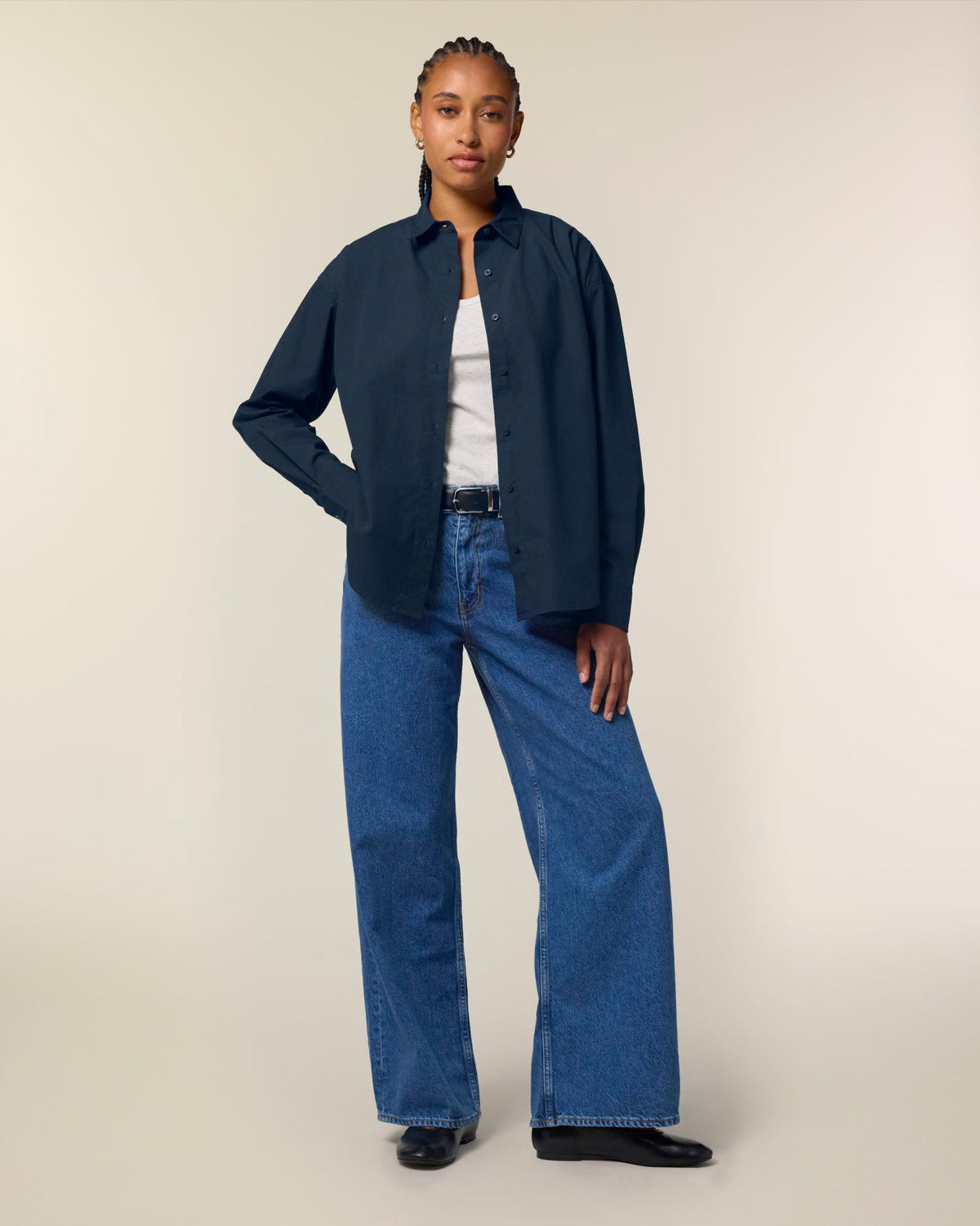 Stella Styler Shirt - French Navy
