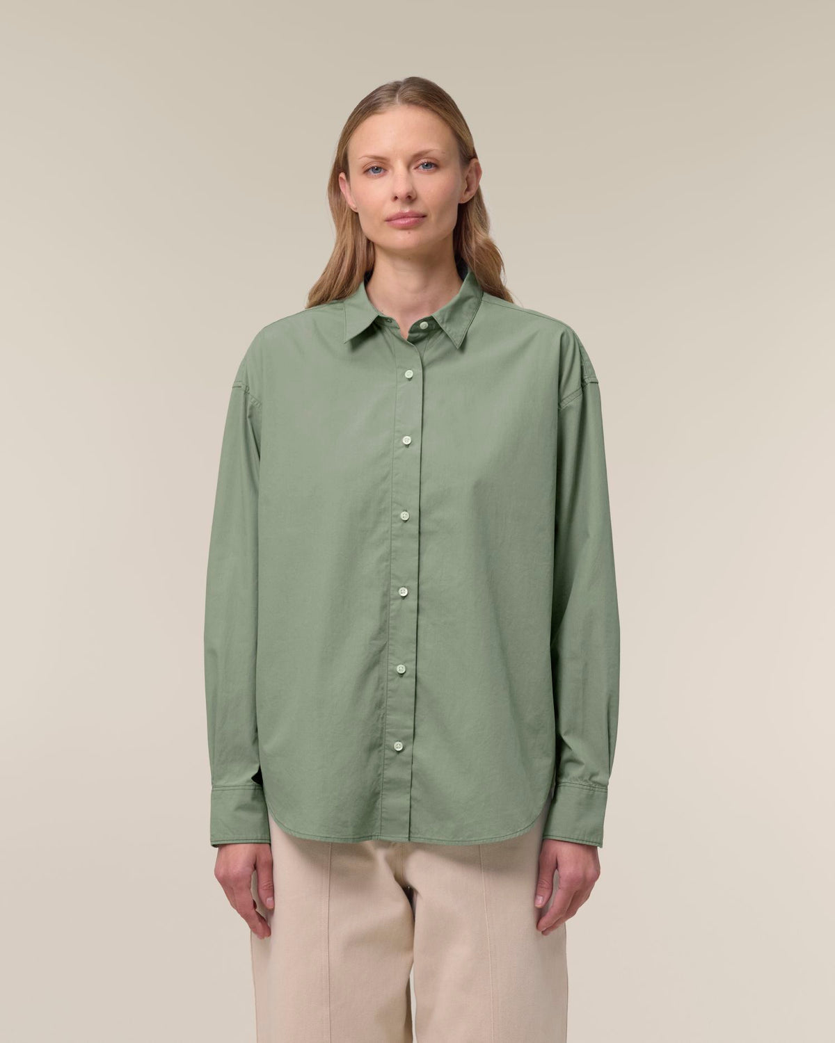Stella Styler Shirt - Soft Khaki
