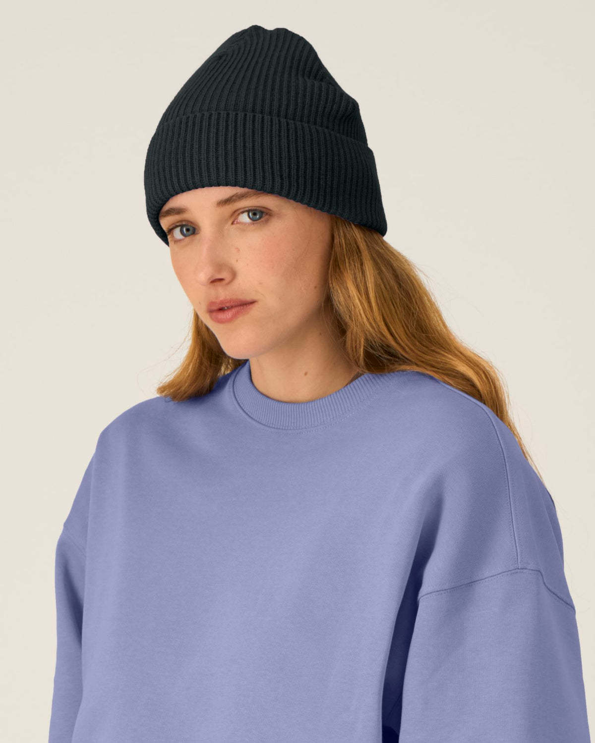 Fisherman Beanie - Black