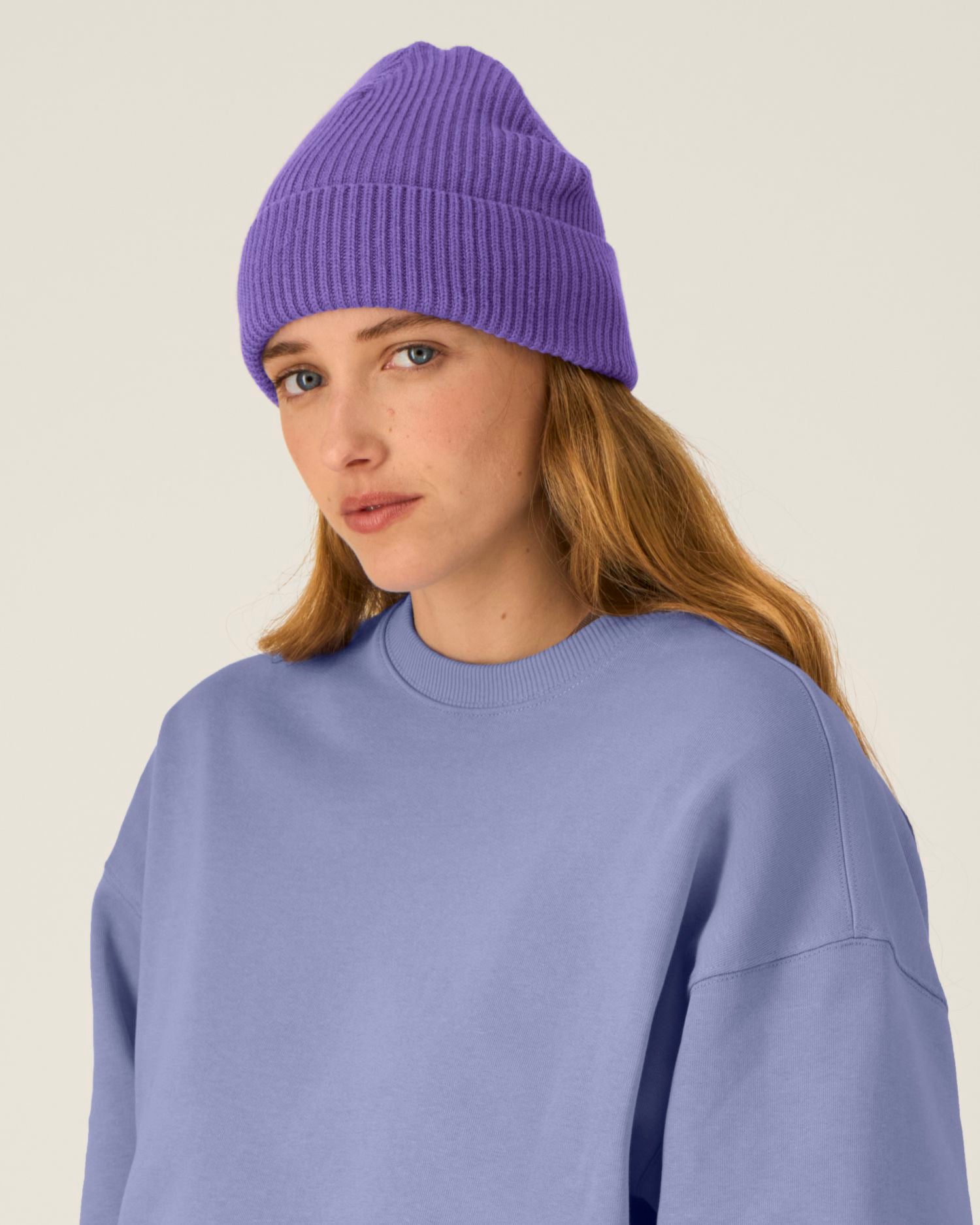 Fisherman Beanie - Purple Love