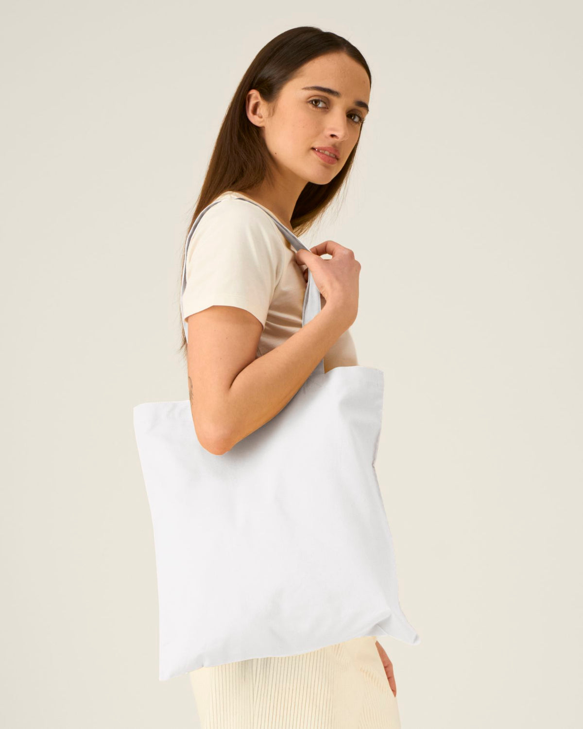 Light Tote Bag - White