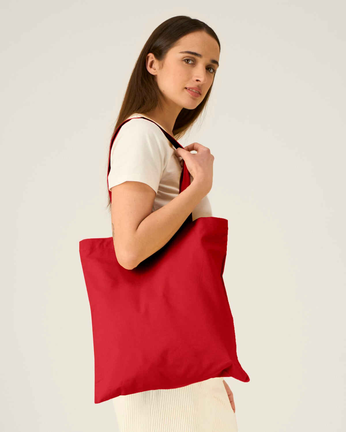 Light Tote Bag - Red