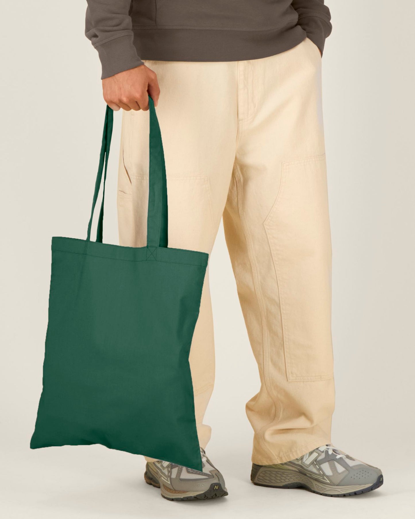 Light Tote Bag - Bottle Green