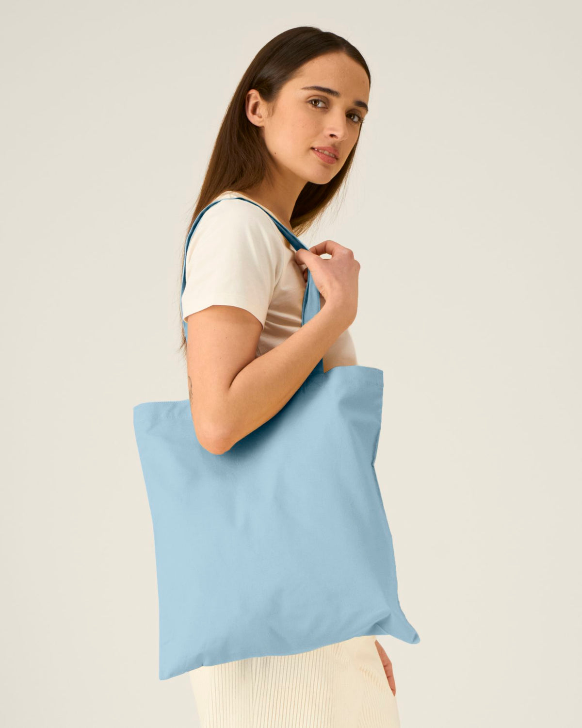 Light Tote Bag - Sky blue