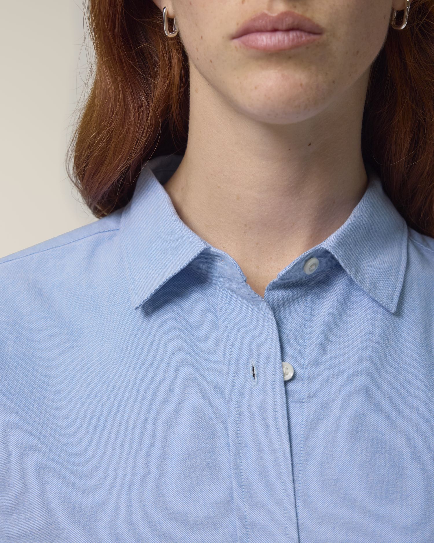 Stella Oxford Shirt - Blue Oxford