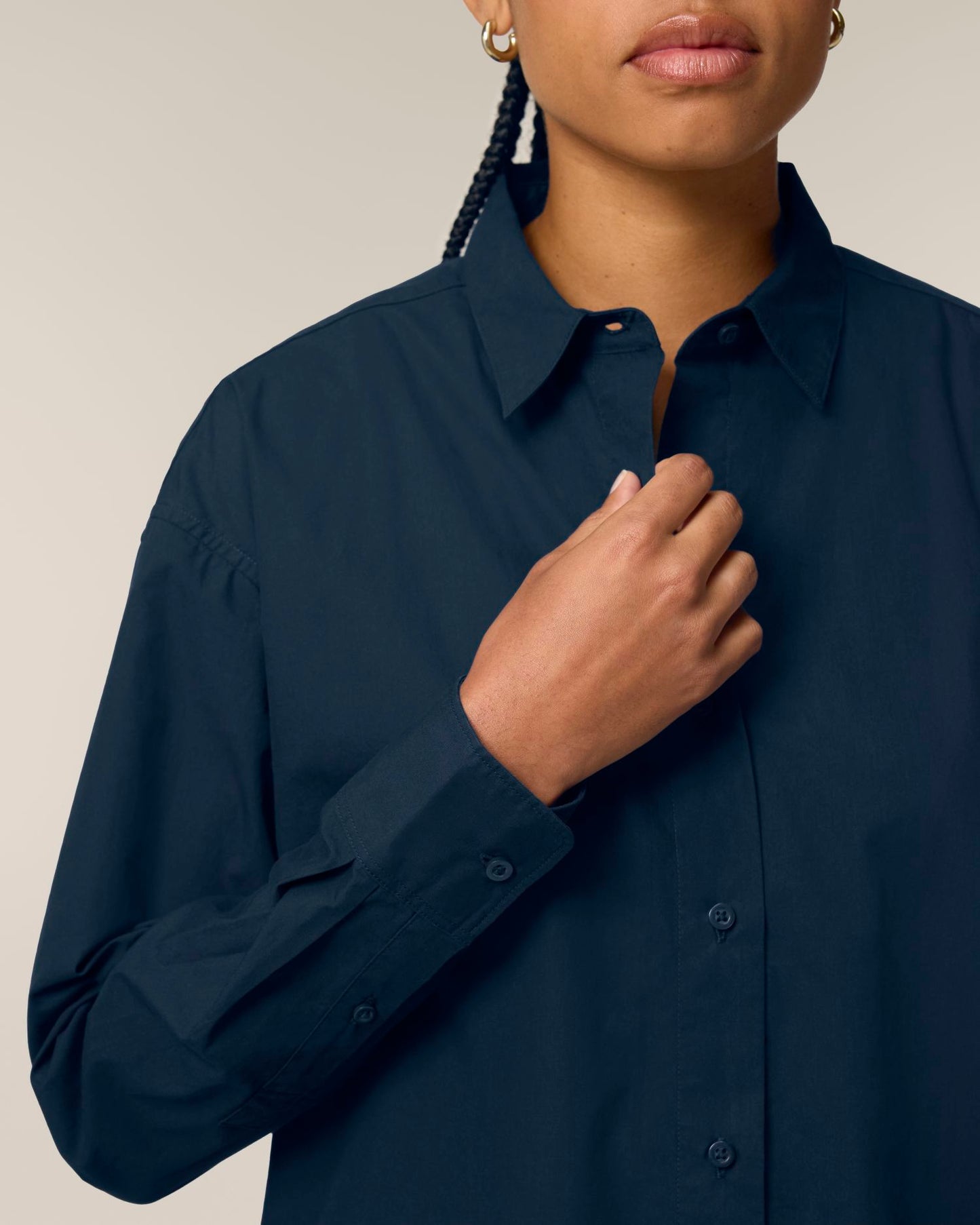 Stella Styler Shirt - French Navy