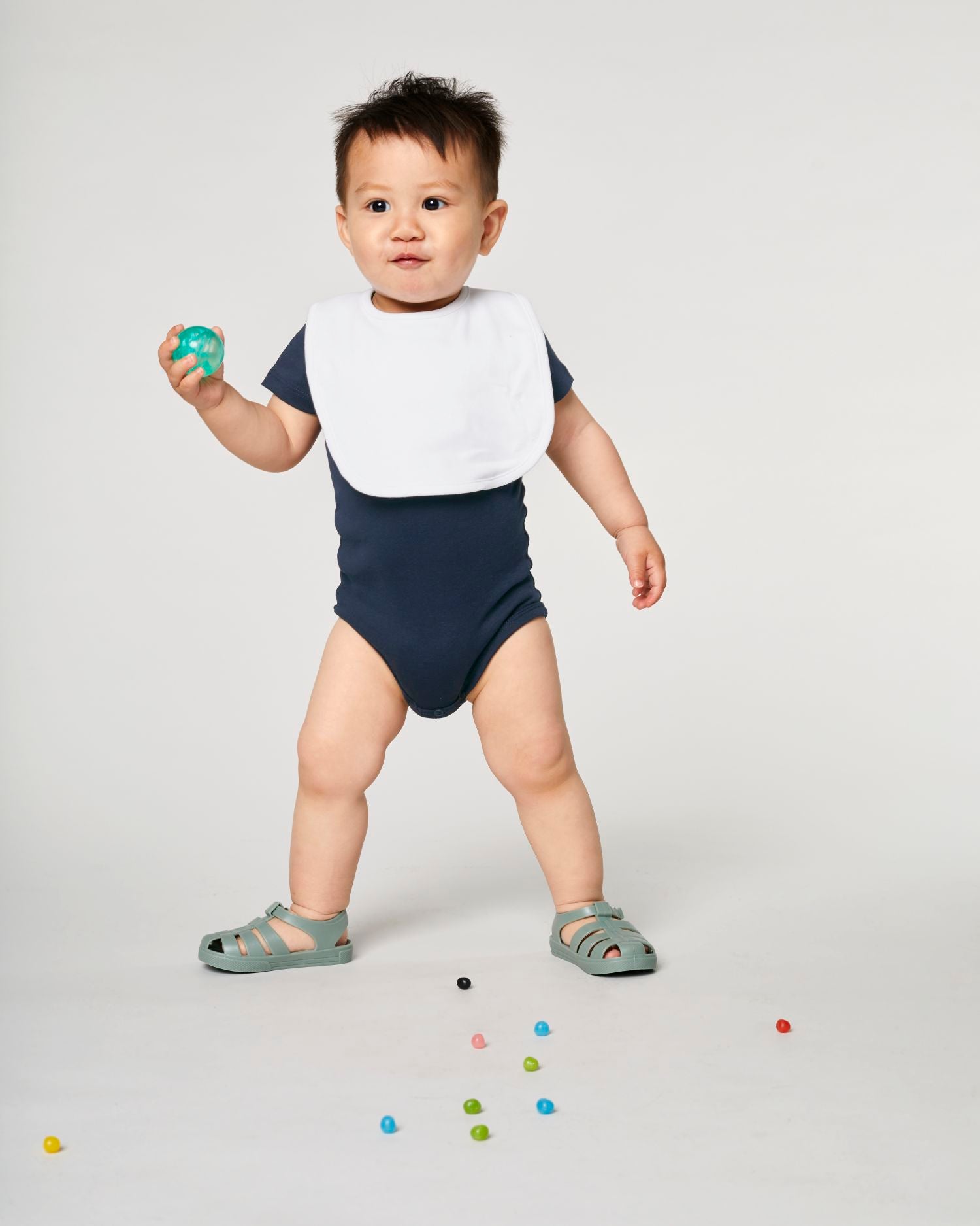 Baby Bib - White