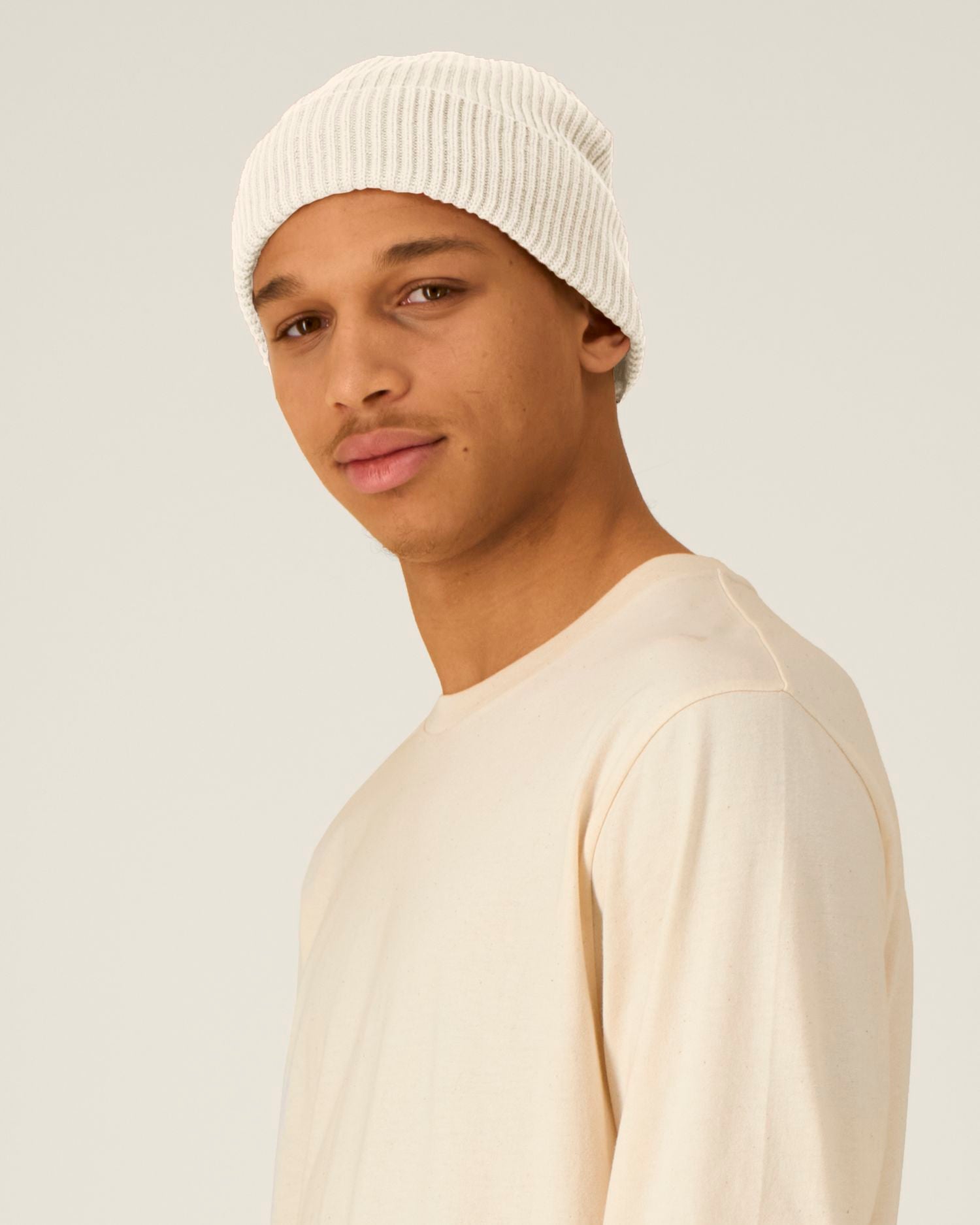 Fisherman Beanie - Natural