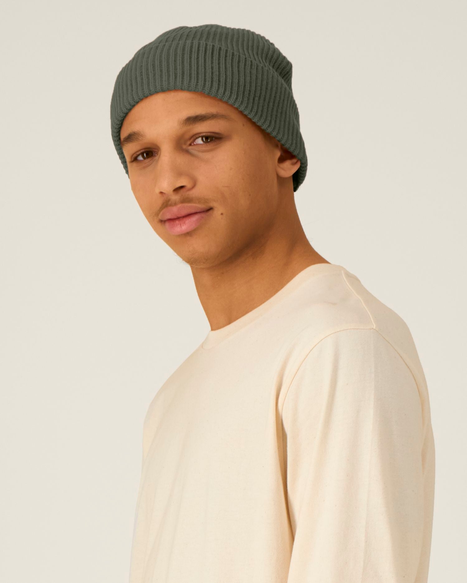 Fisherman Beanie - Khaki