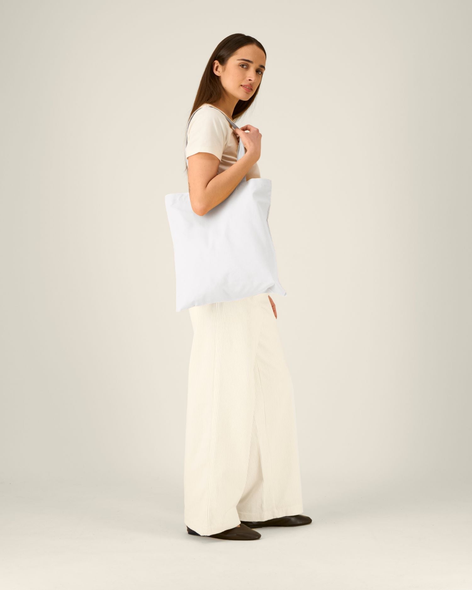 Light Tote Bag - White