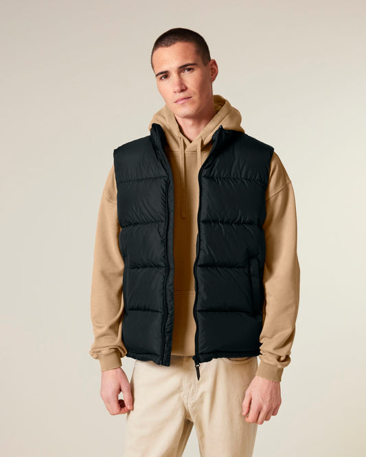 Puffer Gilet - Black