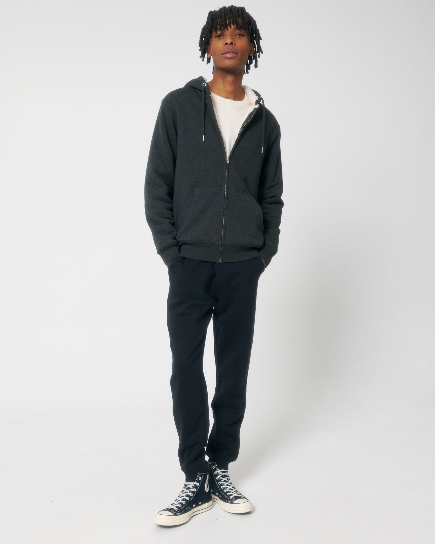 Hygger Sherpa - Dark Heather Grey