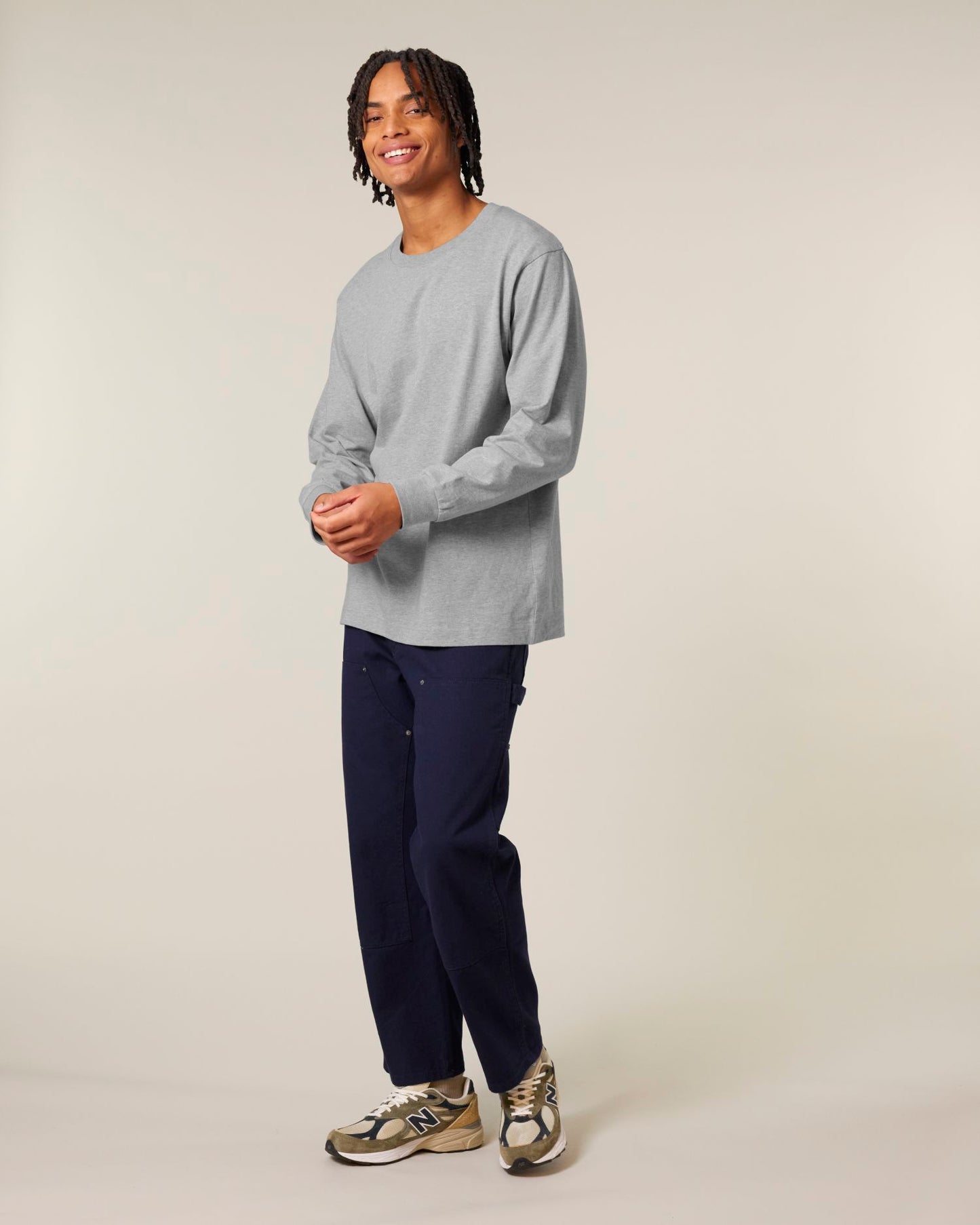 Freestyler Long Sleeve - Heather Grey