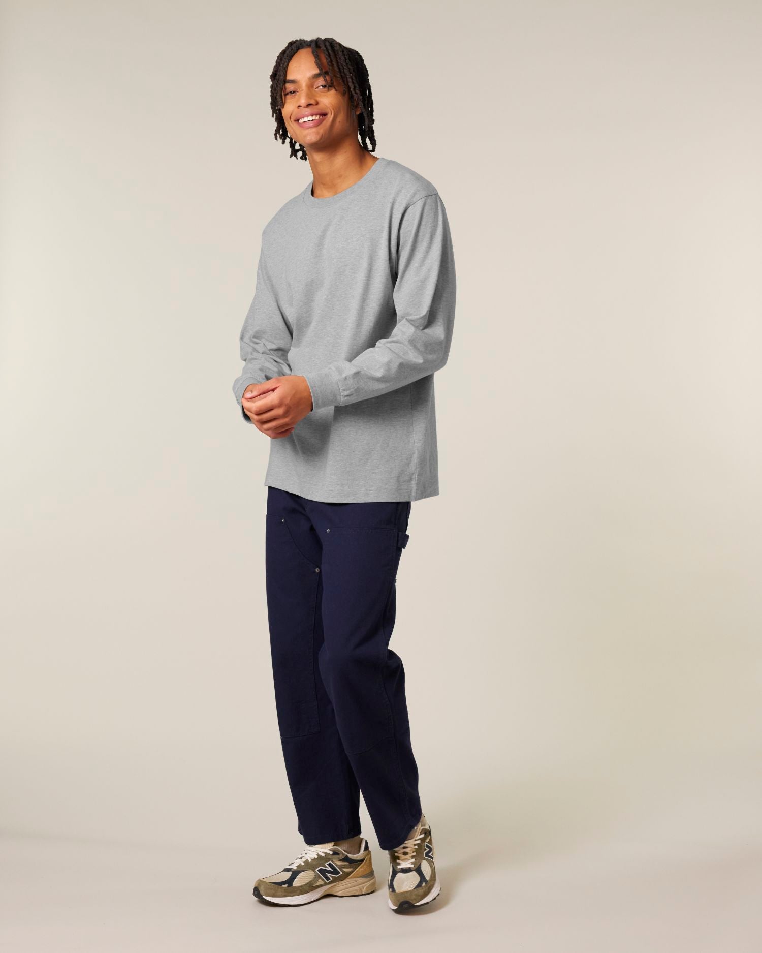 Freestyler Long Sleeve - Heather Grey