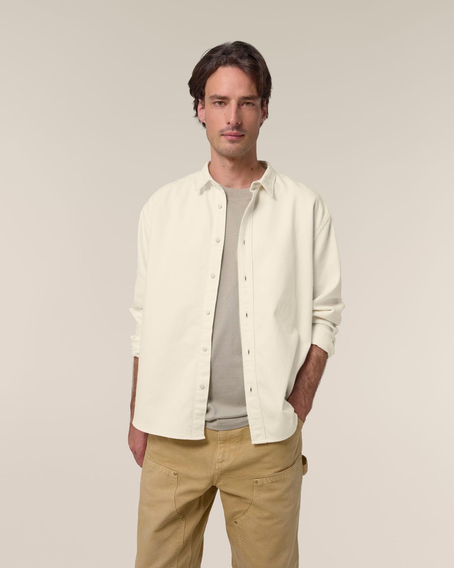 Worker Shirt - Natural Raw