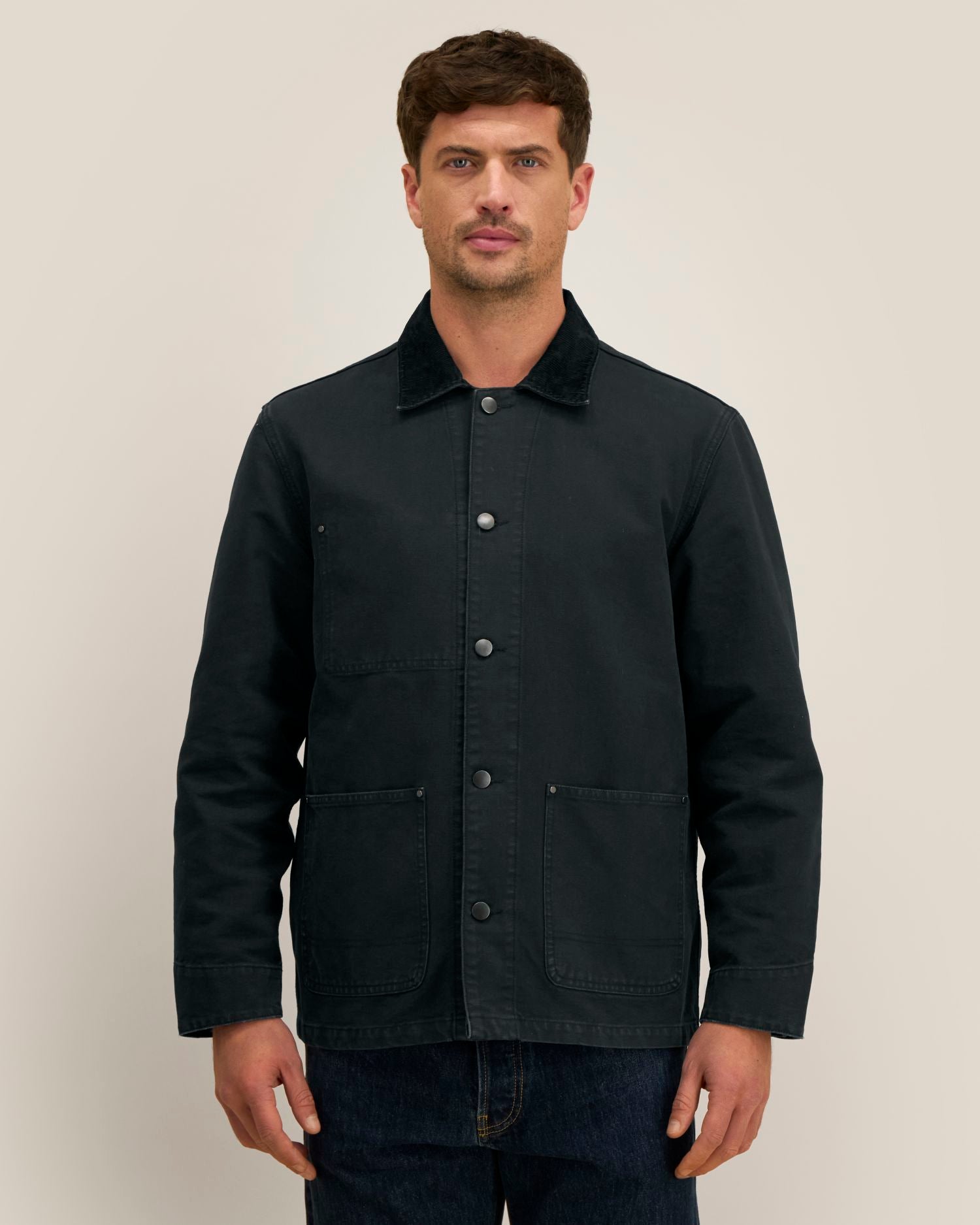 Chore Jacket - G. Dyed Black