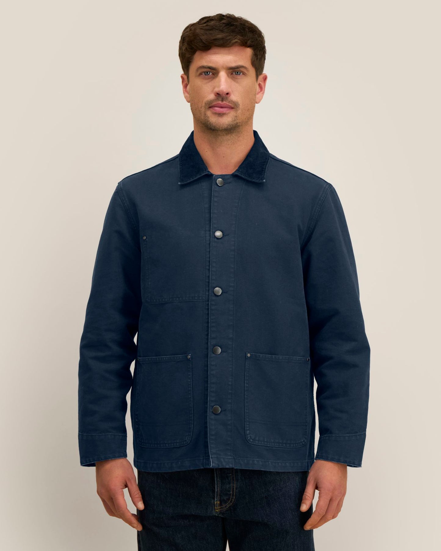 Chore Jacket - G.Dyed Navy