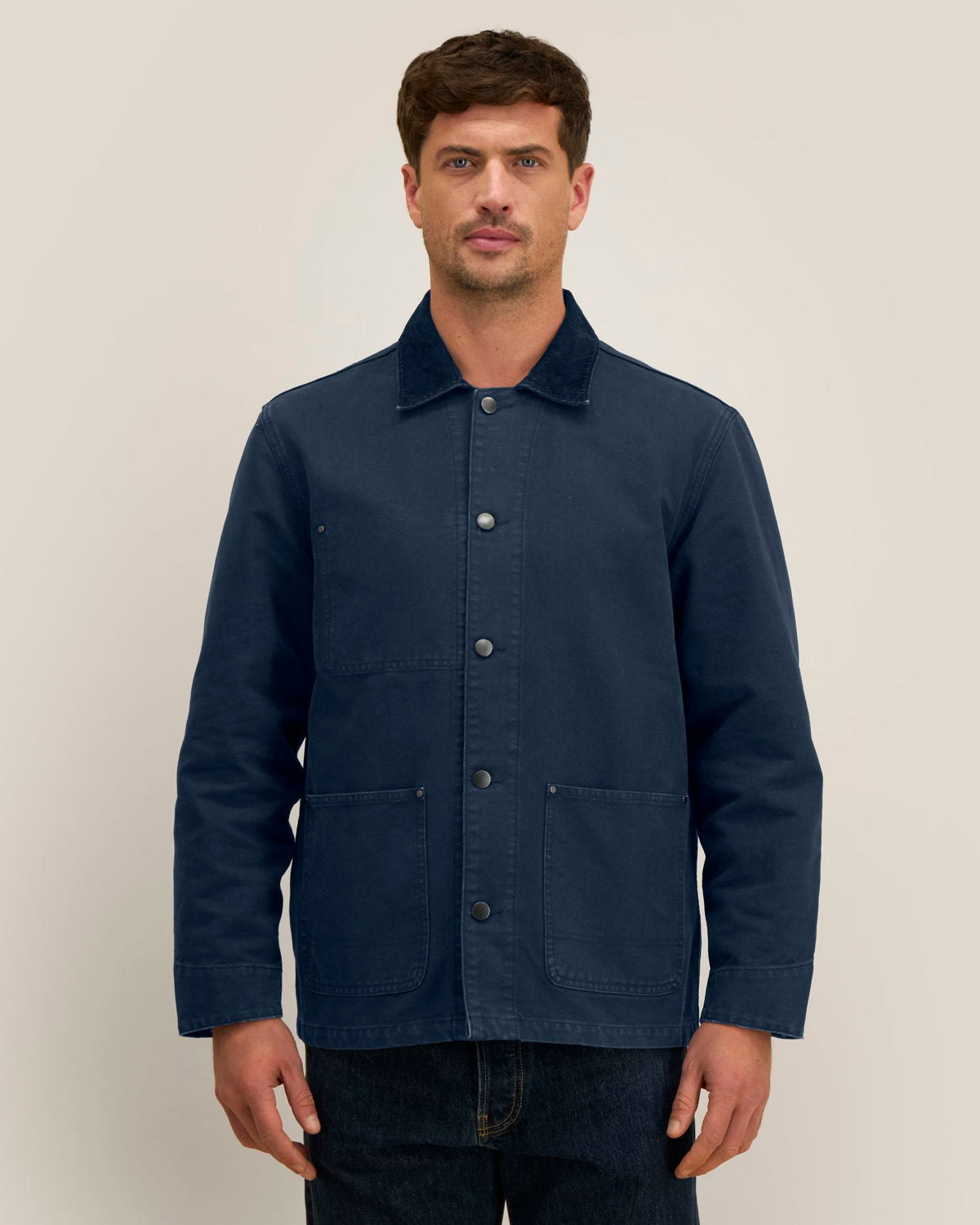 Chore Jacket - G.Dyed Navy