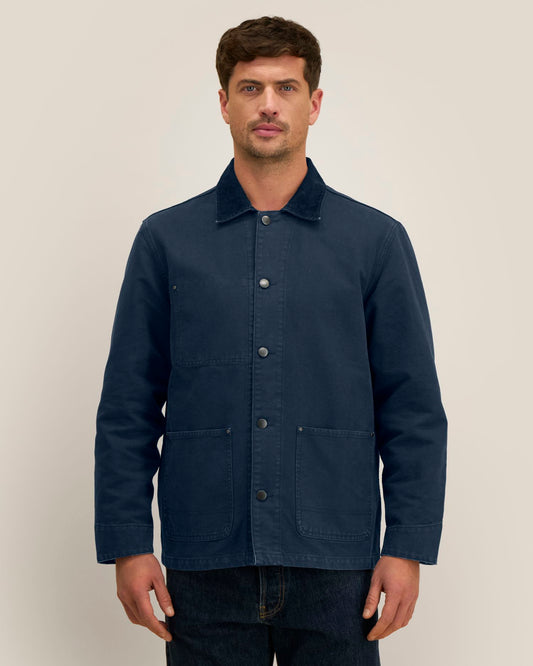 Chore Jacket - G.Dyed Navy