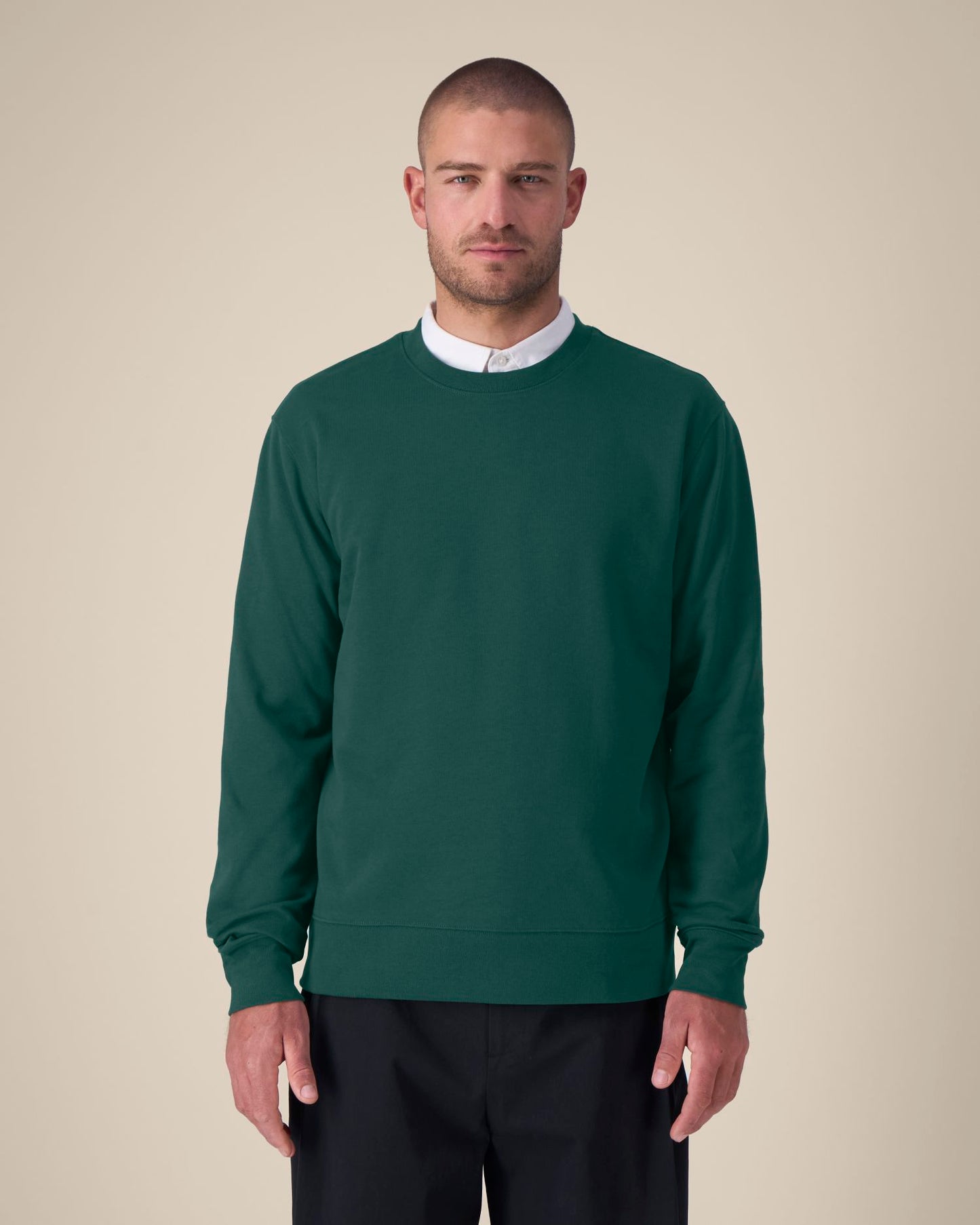 Thinker - Glazed Green