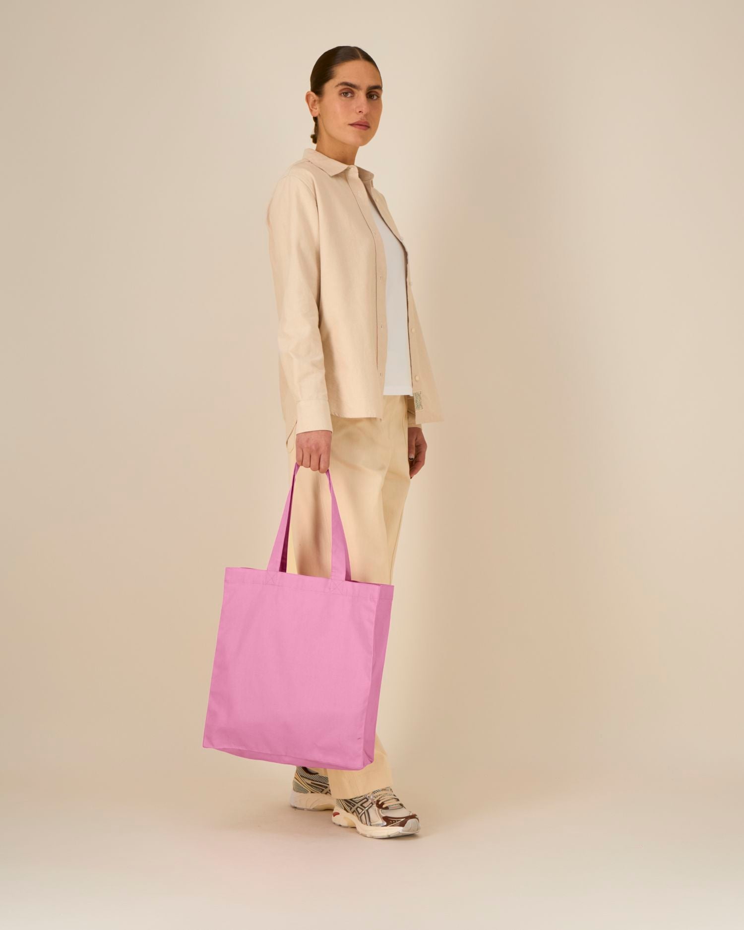 Mid Tote Bag - Bubble Pink