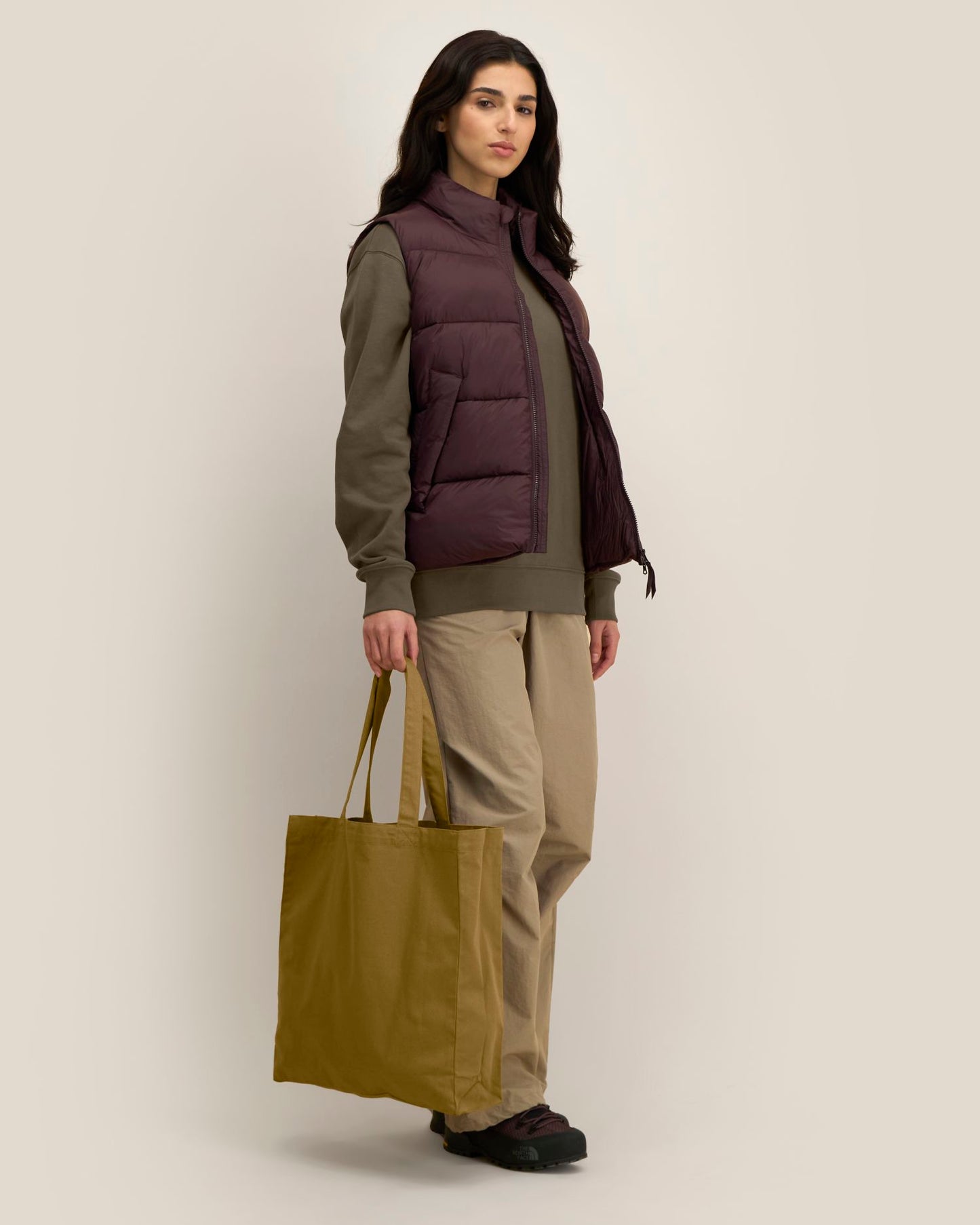 Mid Tote Bag - Bronze
