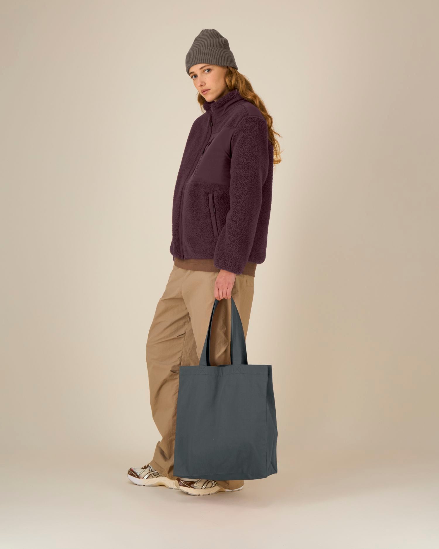 Mid Tote Bag - Anthracite