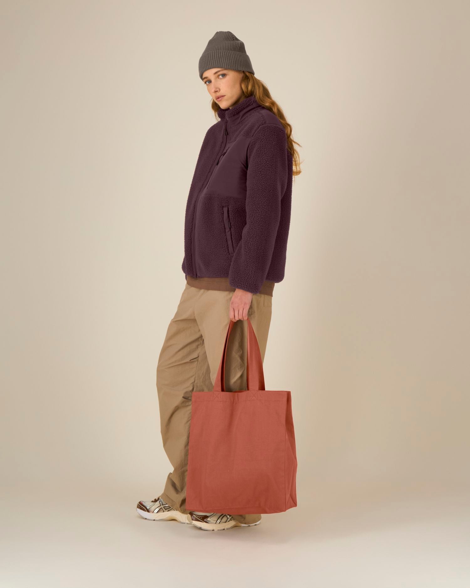 Mid Tote Bag - Heritage Brown