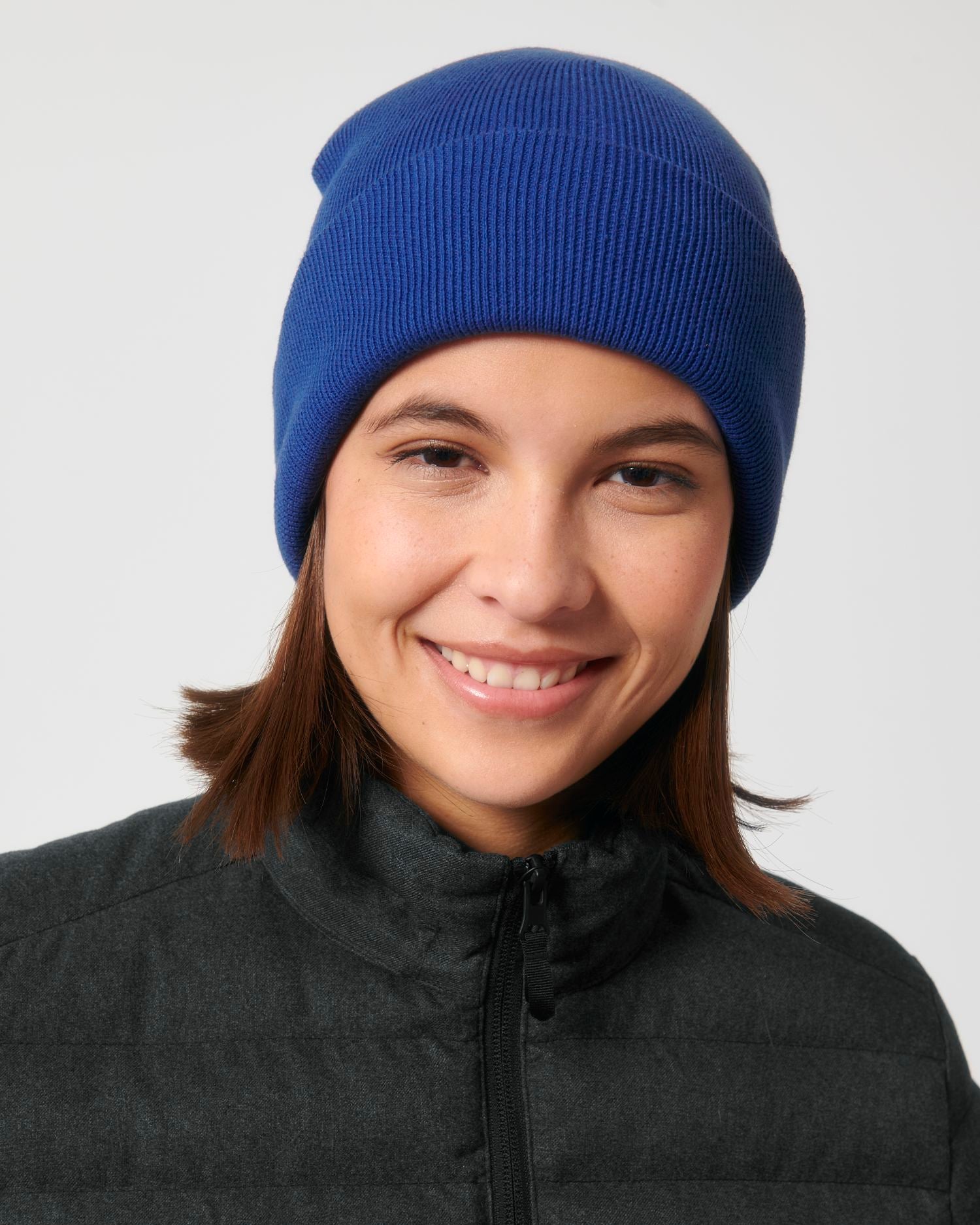 Rib Beanie - Worker Blue