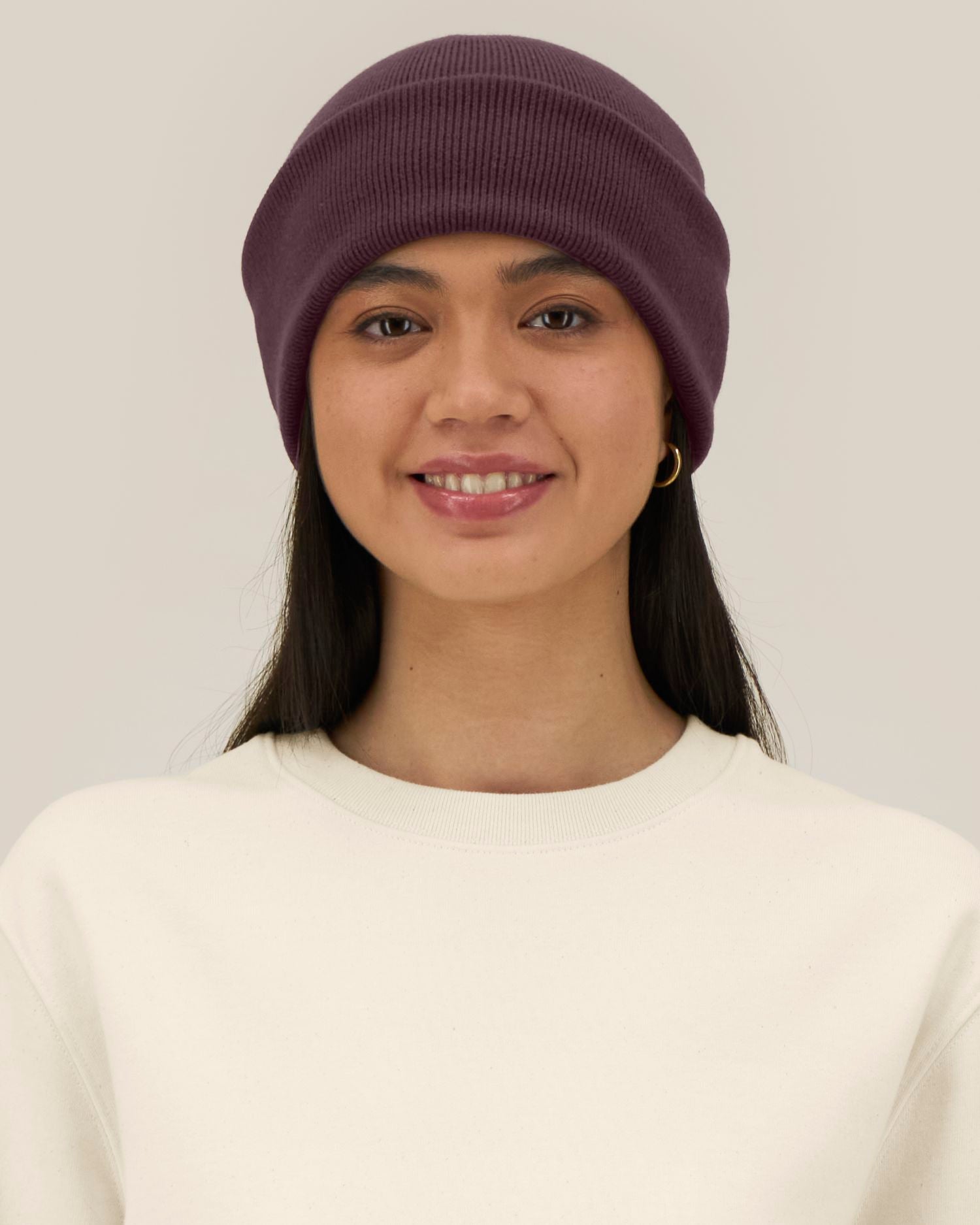 Rib Beanie 2.0 - Red Brown