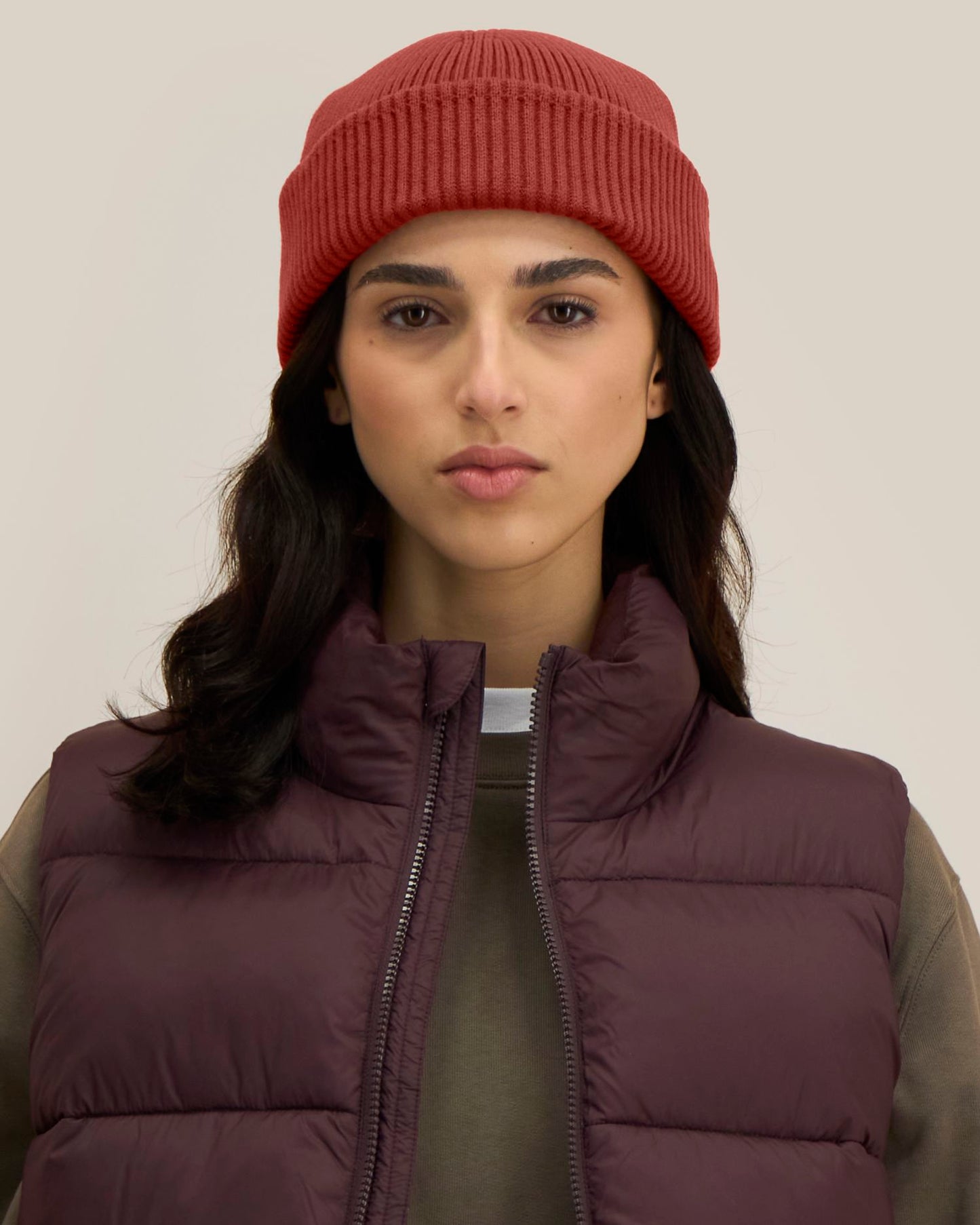 Fisherman Beanie 2.0 - Earthy Red