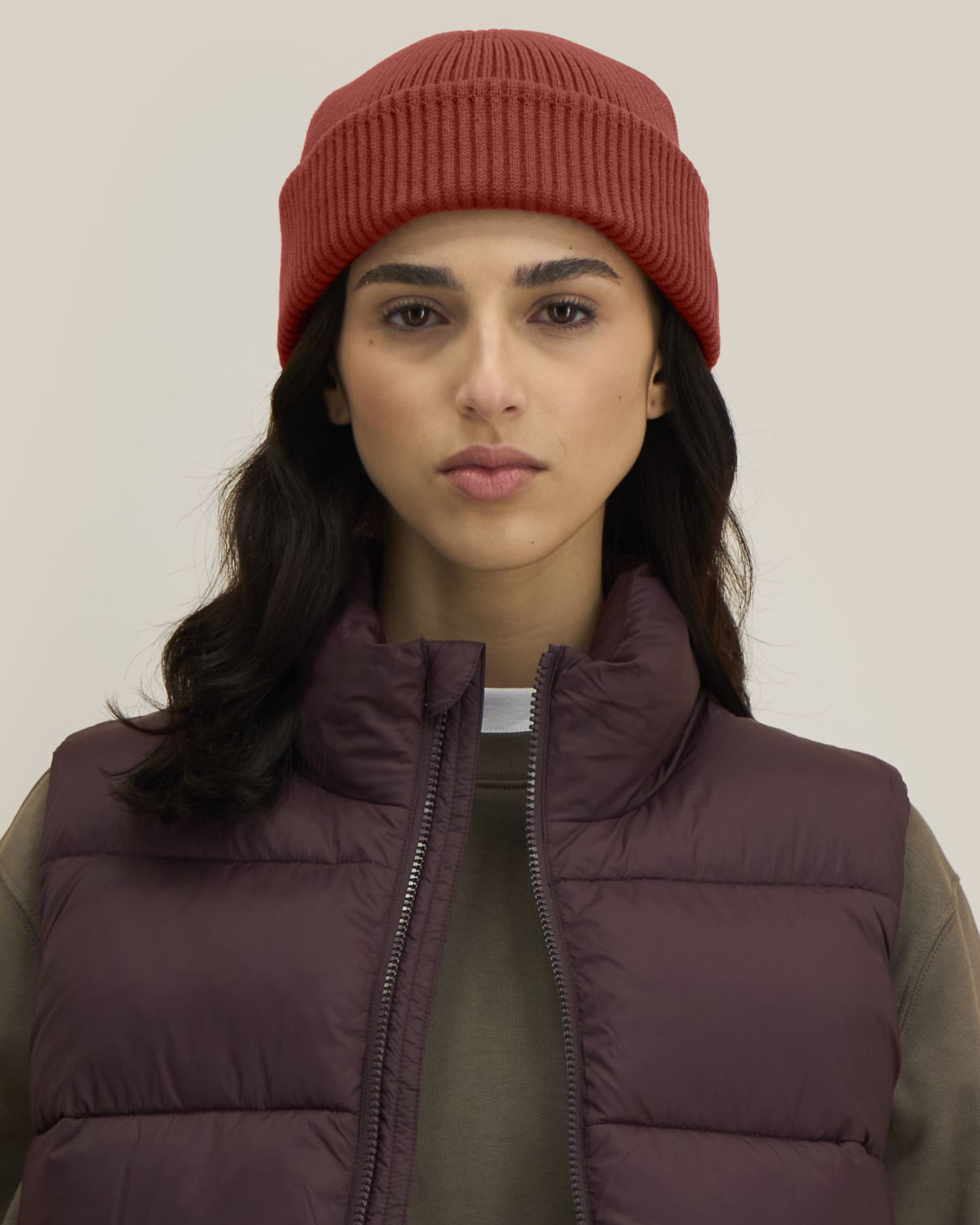 Fisherman Beanie 2.0 - Earthy Red