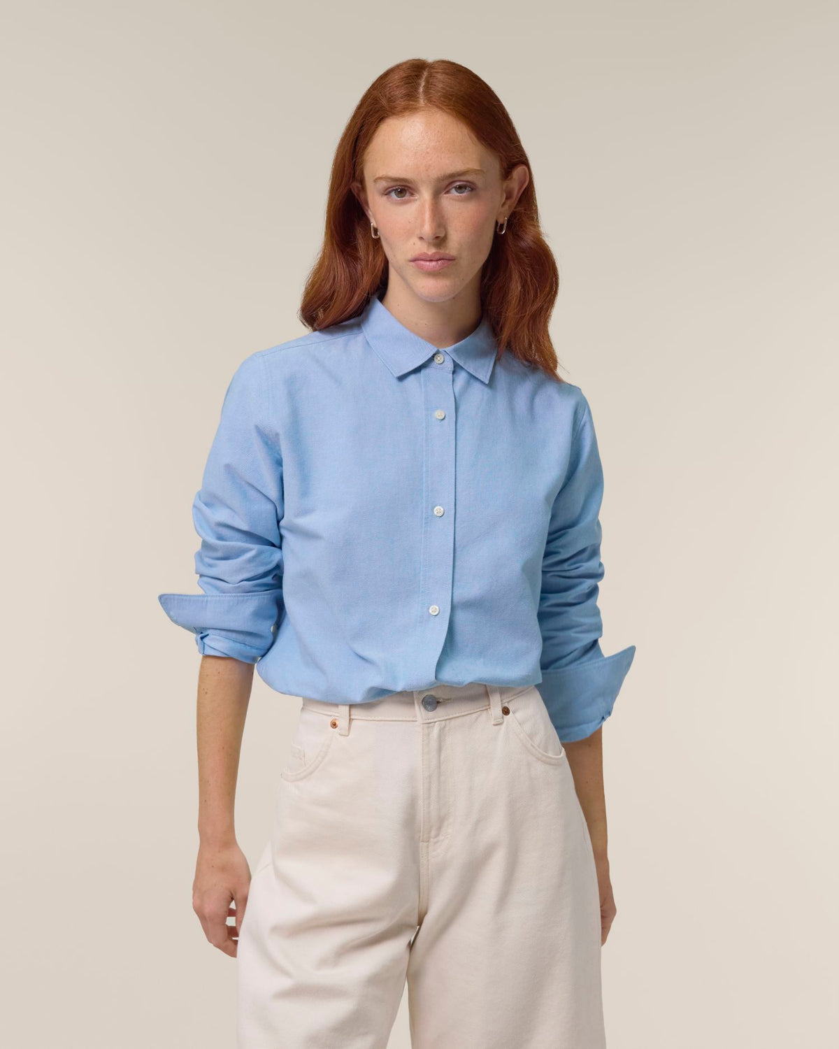 Stella Oxford Shirt - Blue Oxford